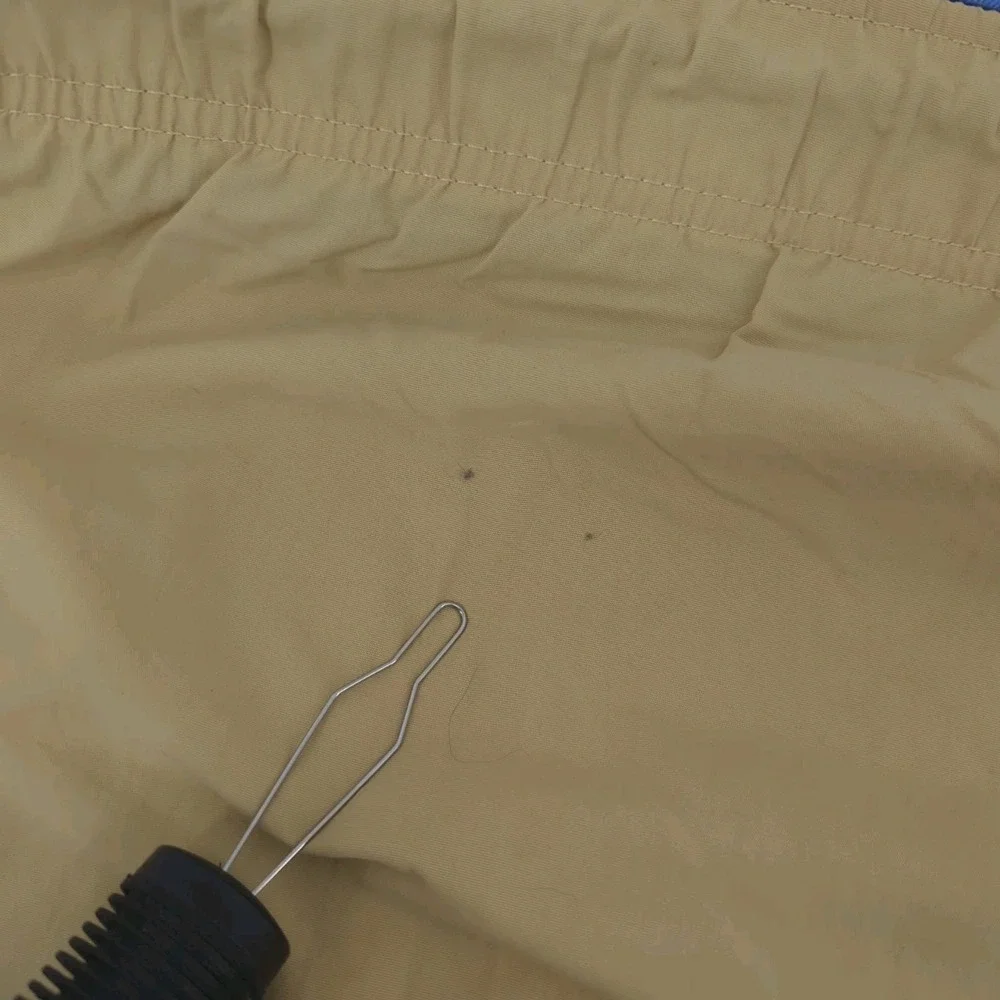 Vtg Polo Ralph Lauren Swim Trunks Cargo Pocket Drawstring Men's Large Flesh Pony